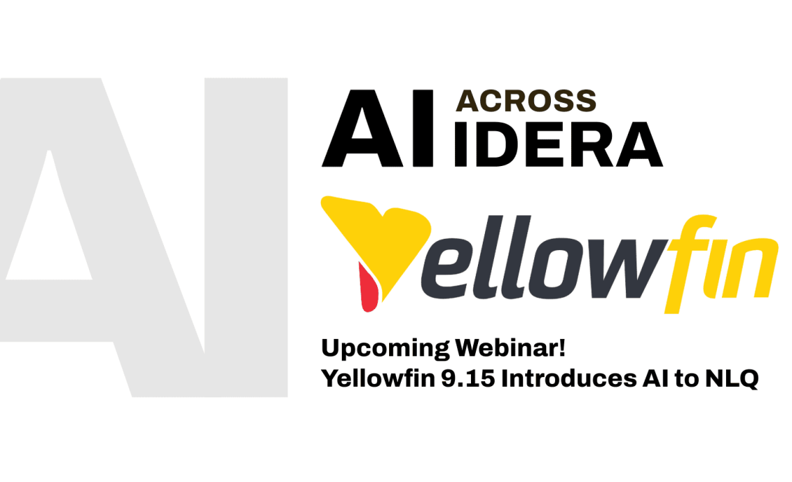 跨Idera的AI：Yellowfin BI在新版本中为NLQ推出AI