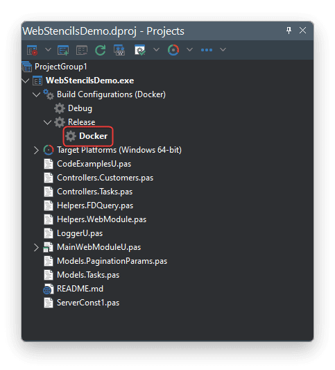 一键让Delphi Web应用支持Docker
